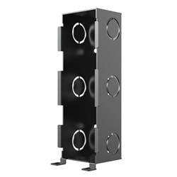 A08 In-wall mounting Bracket- Black - R_2